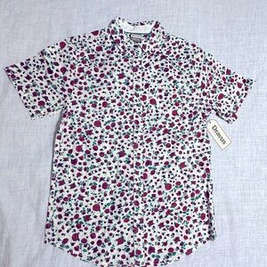 NWT - Dravus - Mens Landon short-sleeve button down shirt by Zumies